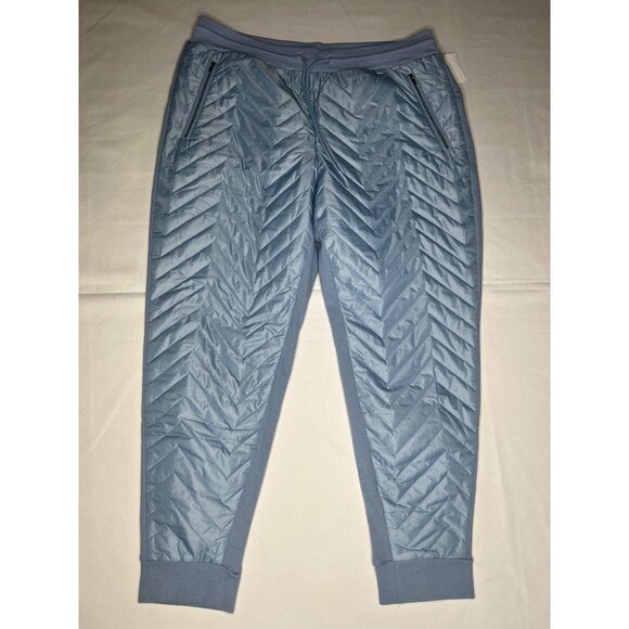 Athleta Apres Ski Down Jogger Powder Blue Size 12/P - Picture 10 of 16